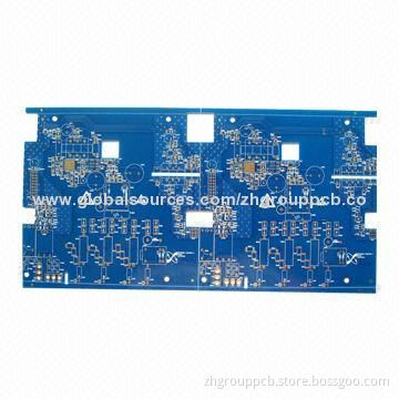 2-layer Circuit Boards with FR4 Material and Blue Solder Mask